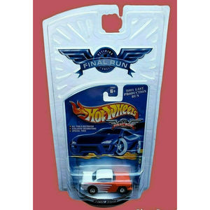 2001 Hot Wheels '55 Chevy Real Riders Final Production Run Orange 1:64 #2/12 NIP